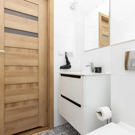 公寓 Srodmiescie Marina With Parking By Renters 格但斯克